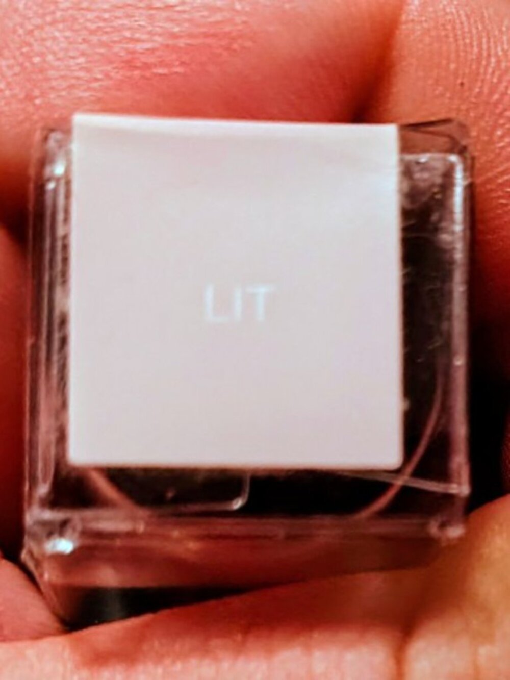 Lime Crime Diamond Crushers Iridescent Lip Topper in the shade Lit